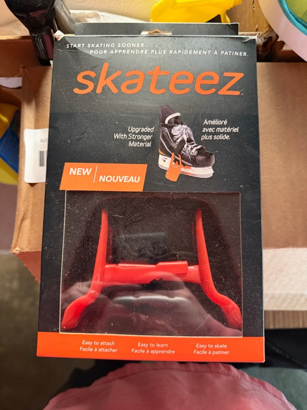 Kids Skate Trainer - Bright Red